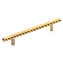 Load image into Gallery viewer, Diversa Brushed Brass Euro Style 5" (128mm) Cabinet Bar Pull
