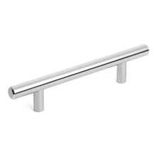 Load image into Gallery viewer, Diversa Brushed Satin Nickel Euro Style 3-3/4" (96mm) Cabinet Bar Pull - 10 PACK