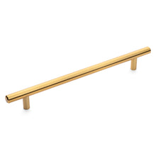 Load image into Gallery viewer, Diversa Brushed Brass Euro Style 7-1/2" (192mm) Cabinet Bar Pull - 10 PACK
