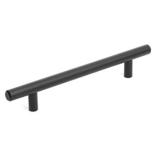 Load image into Gallery viewer, Diversa Matte Black Euro Style 5" (128mm) Cabinet Bar Pull - 10 PACK