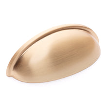 Load image into Gallery viewer, Diversa Brushed Gold 3" (76mm) Cabinet Cup Pull