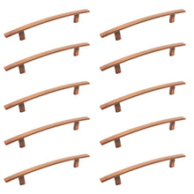 Load image into Gallery viewer, Diversa Antique Copper Subtle Arch 5" (128mm) Cabinet Pull - 10 PACK