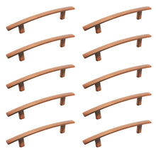 Load image into Gallery viewer, Diversa Antique Copper Subtle Arch 3-3/4" (96mm) Cabinet Pull - 10 PACK