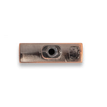 Load image into Gallery viewer, Diversa Antique Copper Subtle Arch Cabinet Knob - 10 PACK