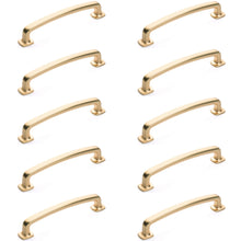 Load image into Gallery viewer, Diversa Brushed Gold Trinity 5" (128mm) Cabinet Drawer Pull - 10 PACK