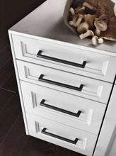 Load image into Gallery viewer, Diversa Matte Black 7-1/2" (192mm) Square Edge Solid Cabinet Bar Pull - 10 PACK