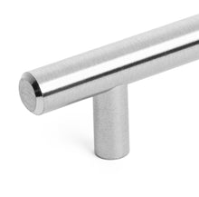 Load image into Gallery viewer, Diversa Brushed Satin Nickel Euro Style 3-3/4" (96mm) Cabinet Bar Pull - 10 PACK