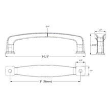 Load image into Gallery viewer, copper handles for kitchens