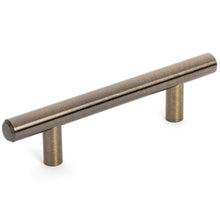 Load image into Gallery viewer, Diversa Antique Brass Euro Style 3&quot; (76mm) Cabinet Bar Pull
