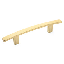 Load image into Gallery viewer, Diversa Brushed Gold Subtle Arch 3&quot; (76mm) Cabinet Pull
