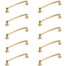 Load image into Gallery viewer, Diversa Brushed Gold Trinity 5&quot; (128mm) Cabinet Drawer Pull - 10 PACK
