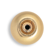 Load image into Gallery viewer, Diversa Matte Brushed Brass Traditional Solid Cabinet Knob
