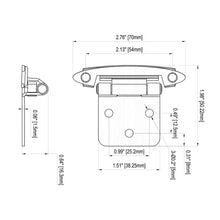 Load image into Gallery viewer, Diversa Variable Overlay Brushed Satin Nickel Cabinet Hinges (Pair)
