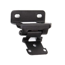 Load image into Gallery viewer, Diversa Partial Wrap 1/2&quot; Overlay Matte Black Cabinet Hinges (Pair)
