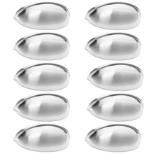 Load image into Gallery viewer, Diversa Brushed Satin Nickel 3&quot; (76mm) Cabinet Cup Pull - 10 PACK
